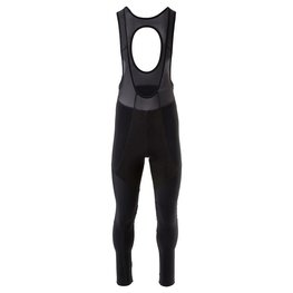 AGU Kolesarske dolge hlače z naramnicami - PRIME ESSENTIAL III - črna