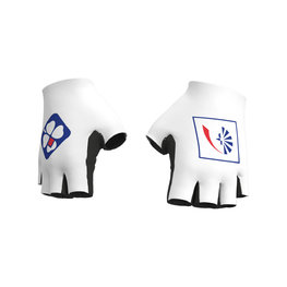 ALÉ Kolesarske rokavice s kratkimi prsti - GROUPAMA FDJ 2018 - bela