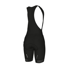 ALÉ Kolesarske kratke hlače z naramnicami - TRAGUARDO LADY - rožnata/črna