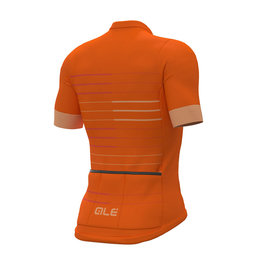 ALÉ Kolesarski dres s kratkimi rokavi - ERGO - oranžna