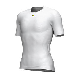 ALÉ Kolesarska  majica s kratkimi rokavi - INTIMO VELO ACTIVESLEEVE - bela