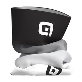 ALÉ Kolesarski grelnik vratu - FADE - bela/črna