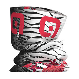 ALÉ Kolesarski grelnik vratu - SAVANA - rožnata/bela