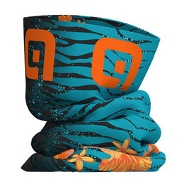 ALÉ Kolesarski grelnik vratu - SAVANA  - oranžna/modra