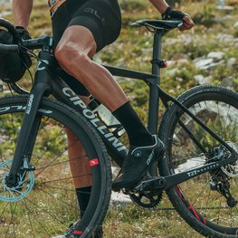 ALÉ Kolesarske klasične nogavice - TEAM  - črna