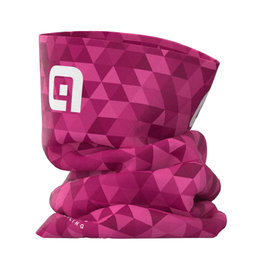 ALÉ Kolesarski grelnik vratu - TRIANGLES - vijolična/rožnata