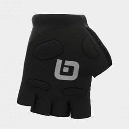 ALÉ Kolesarske rokavice s kratkimi prsti - AIR - bela/črna