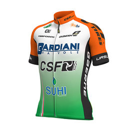 ALÉ Kolesarski dres s kratkimi rokavi - BARDIANI CSF 2019 - večbarvno