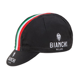 BIANCHI MILANO Kolesarska kapa - NEON - črna