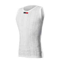 BIOTEX Kolesarska majica brez rokavov - BIOLUX JUNIOR - bela