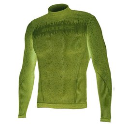 BIOTEX Kolesarska  majica z dolgimi rokavi - 3D TURTLENECK - zelena
