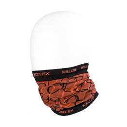 BIOTEX Kolesarski grelnik vratu - MULTIFUNCTIONAL - črna/oranžna