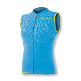 BIOTEX Kolesarski dres brez rokavov - SOFFIO LADY - svetlo modra