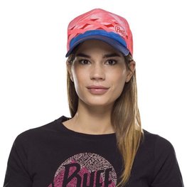 BUFF Kolesarska kapa - TRUCKER AMDO - modra/rožnata
