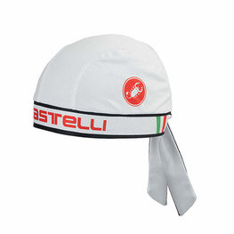 CASTELLI Kolesarska  bandana - LIGHT HEAD - bela