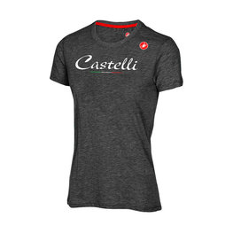 CASTELLI Kolesarska  majica s kratkimi rokavi - CLASSIC W  - siva