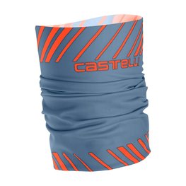 CASTELLI Kolesarski grelnik vratu - ARRIVO 3 THERMO - oranžna/modra