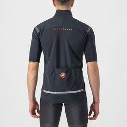 CASTELLI Kolesarski dres s kratkimi rokavi - GABBA ROS 2 - antracit
