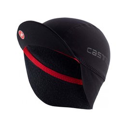 CASTELLI Kolesarska kapa - NANO THERMAL - črna