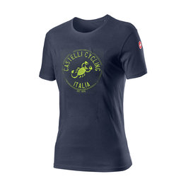 CASTELLI Kolesarska  majica s kratkimi rokavi - ARMANDO - modra