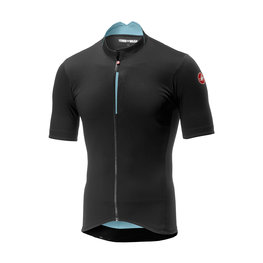 CASTELLI Kolesarski dres s kratkimi rokavi - ESPRESSO - siva
