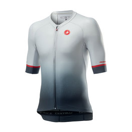 CASTELLI Kolesarski dres s kratkimi rokavi - AERO RACE 6.0 - siva