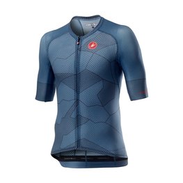 CASTELLI Kolesarski dres s kratkimi rokavi - CLIMBER'S 3.0 - modra