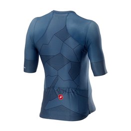 CASTELLI Kolesarski dres s kratkimi rokavi - CLIMBER'S 3.0 - modra