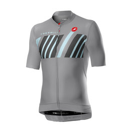 CASTELLI Kolesarski dres s kratkimi rokavi - HORS CATEGORIE - siva