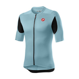 CASTELLI Kolesarski dres s kratkimi rokavi - SUPERLEGGERA 2 - siva/črna