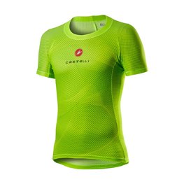 CASTELLI Kolesarska  majica s kratkimi rokavi - PRO MESH - rumena