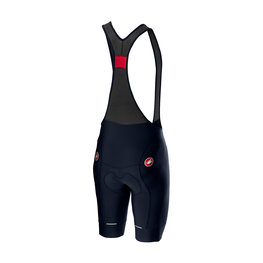 CASTELLI Kolesarske kratke hlače z naramnicami - COMPETIZIONE - modra