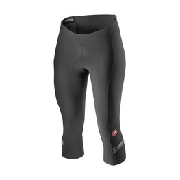 CASTELLI Kolesarske 3/4 hlače brez naramnic - VELOCISSIMA 2 LADY - siva