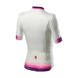 CASTELLI Kolesarski dres s kratkimi rokavi - GRADIENT LADY - slonovina