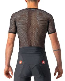 CASTELLI Kolesarska  majica s kratkimi rokavi - CORE MESH 3 - črna