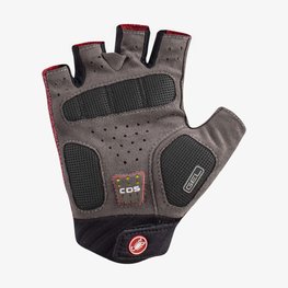 CASTELLI Kolesarske rokavice s kratkimi prsti - ROUBAIX GEL 2 LADY - bordo