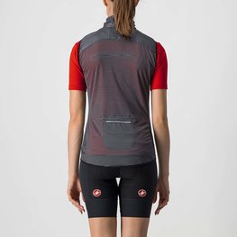 CASTELLI Kolesarski brezrokavnik - ARIA LADY - siva