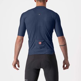 CASTELLI Kolesarski dres s kratkimi rokavi - PROLOGO VII - modra/svetlo modra