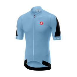 CASTELLI Kolesarski dres s kratkimi rokavi - VOLATA 2.0 - modra/črna