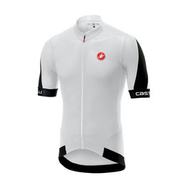 CASTELLI Kolesarski dres s kratkimi rokavi - VOLATA 2.0 - črna/bela