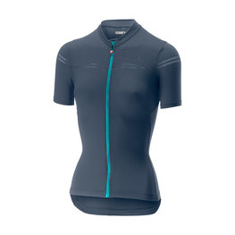 CASTELLI Kolesarski dres s kratkimi rokavi - PROMESSA 2.0 LADY - modra