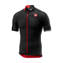 CASTELLI Kolesarski dres s kratkimi rokavi - AERO RACE 4.1 SOLID - siva