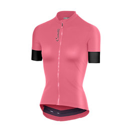 CASTELLI Kolesarski dres s kratkimi rokavi - ANIMA 2.0 LADY - črna/rožnata