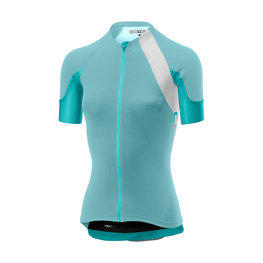 CASTELLI Kolesarski dres s kratkimi rokavi - SCHEGGIA 2.0 LADY - modra