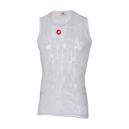 CASTELLI Kolesarska  majica brez rokavov - CORE MESH 3 - bela