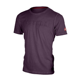 CASTELLI Kolesarska  majica s kratkimi rokavi - BASSORILIEVO - rožnata