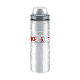ELITE Kolesarska steklenica za vodo - ICE FLY MTB 500 ml - prosojna