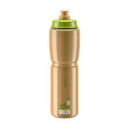 ELITE Kolesarska steklenica za vodo - JET GREEN 950 ml - rjava