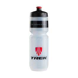 Kolesarska steklenica za vodo - TREK 700 ml  - prosojna