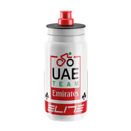 Kolesarska steklenica za vodo - UAE 2018 500 ml - bela/rdeča